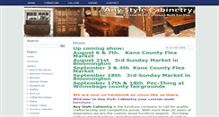 Desktop Screenshot of anystylecabinetry.com